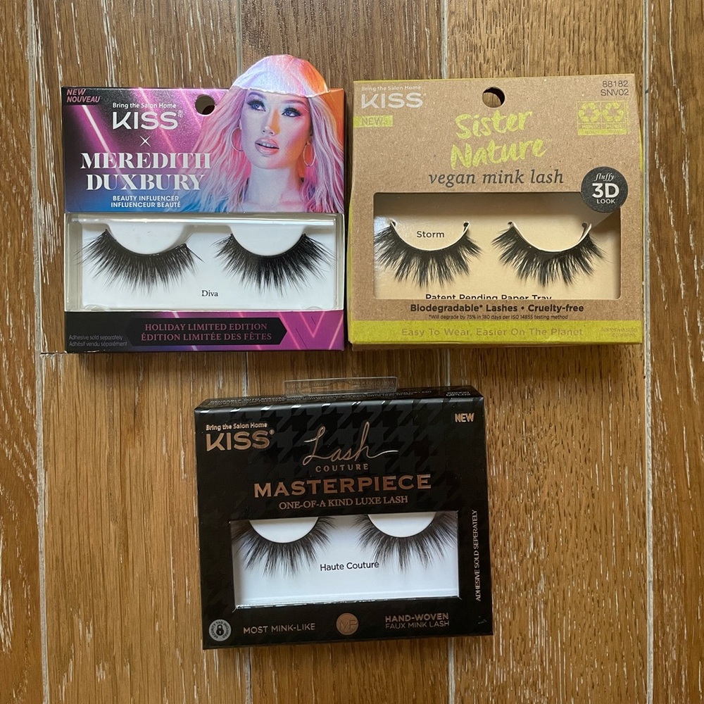KISS Mink Eyelash bundle